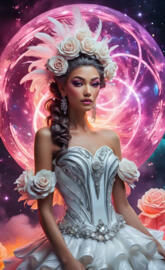 Daniela Braga in a garment