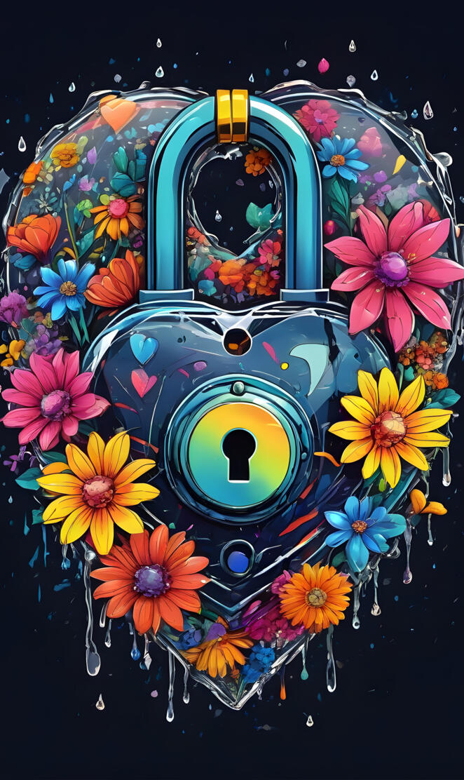 a colorful toy with flowers