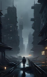 Embracing the urban journey, one step at a time.