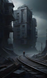 Dark Sci-Fi Soft Wallpaper