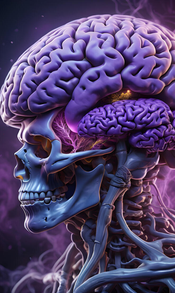 "Purple Haze all in my Brain" (no style)