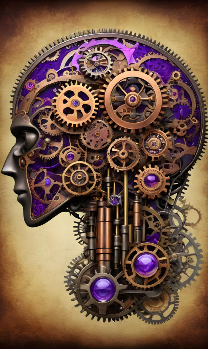 "Purple Haze all in my Brain" (steam Punk)