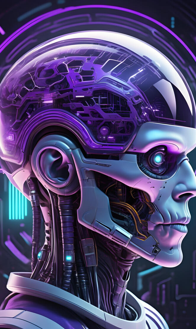 "Purple Haze all in my Brain" (retro future)