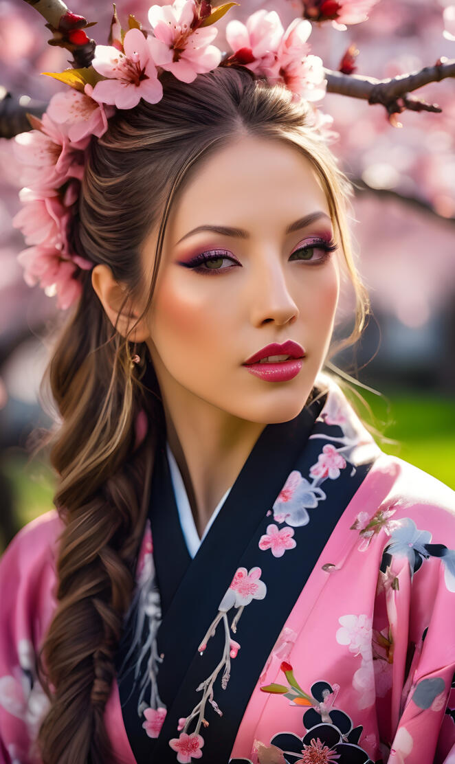 Stunning Jenna Haze in Kimono