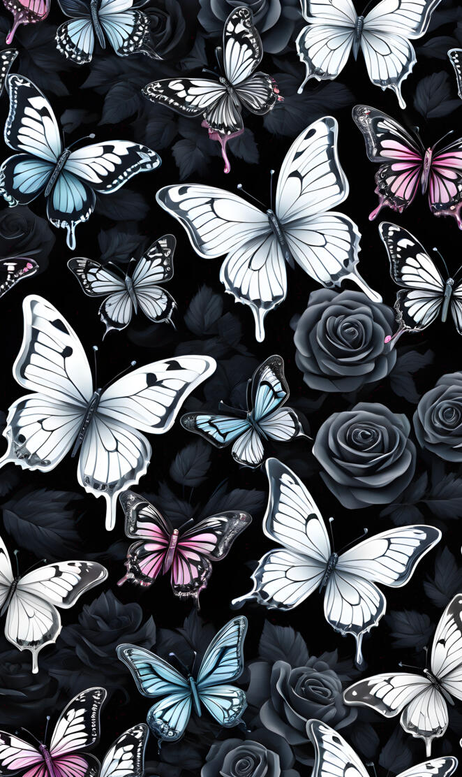 bw butterflies