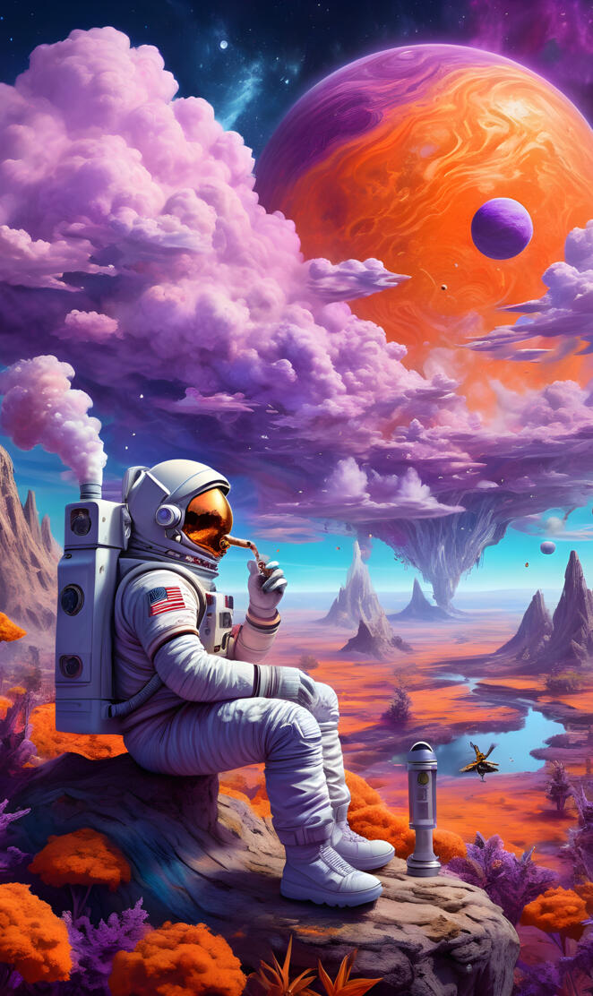 getting spaced out in space