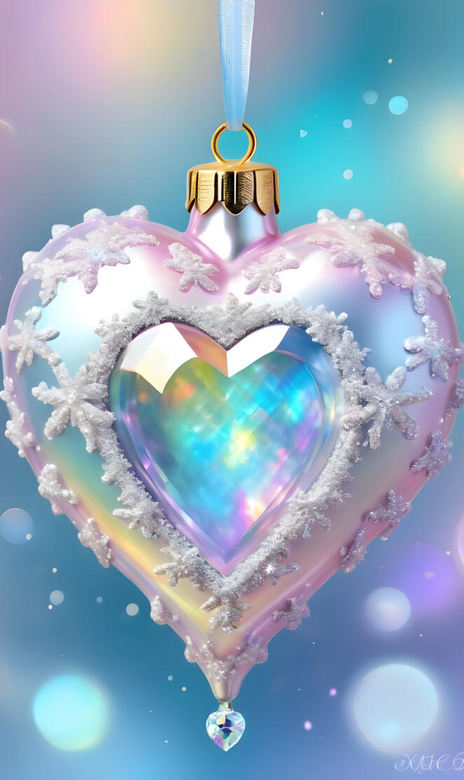 a christmas tree with a blue background