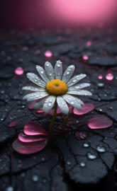 Beautiful Dark Daisy