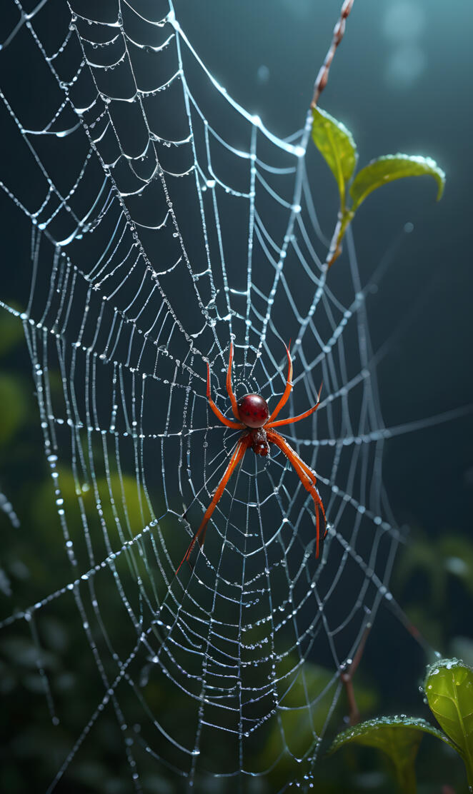 spider on web