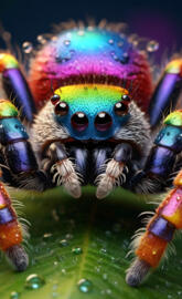 rainbow tarantula