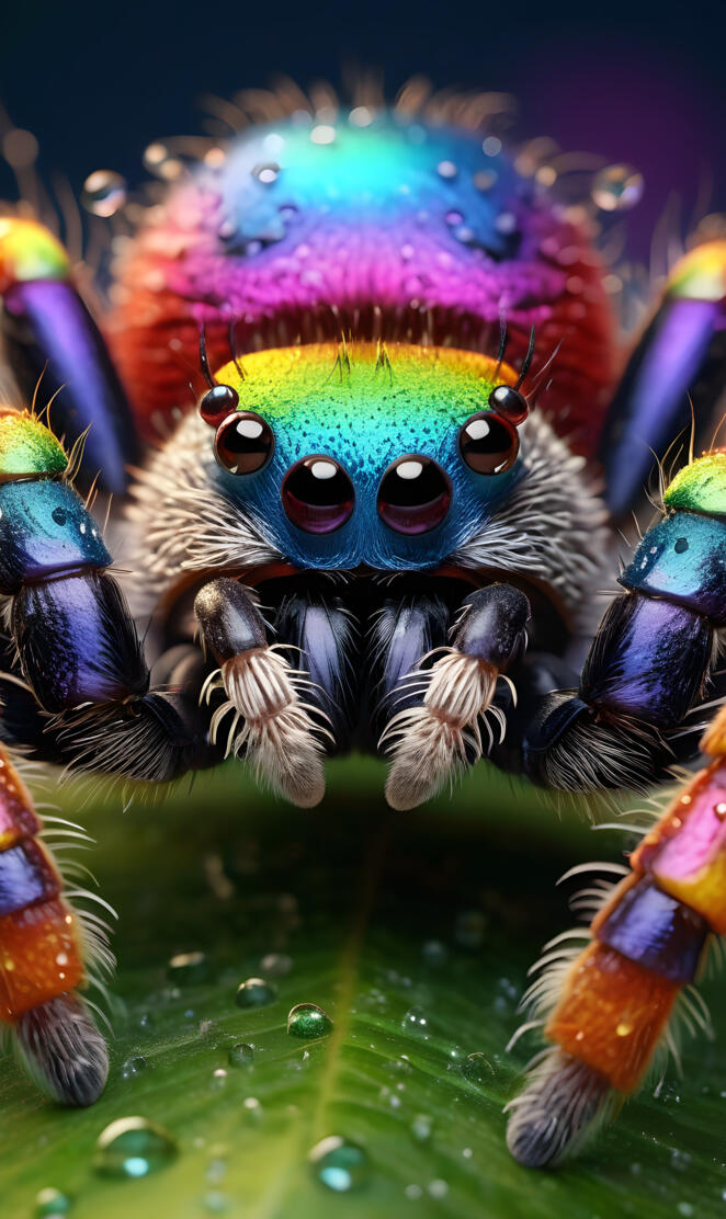 rainbow tarantula
