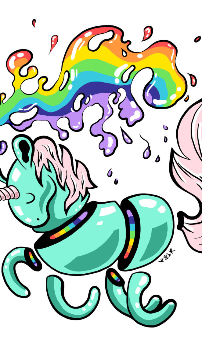 Unicorn Color Splash
