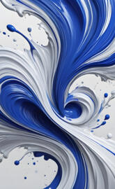 royal flush 3, white and blue