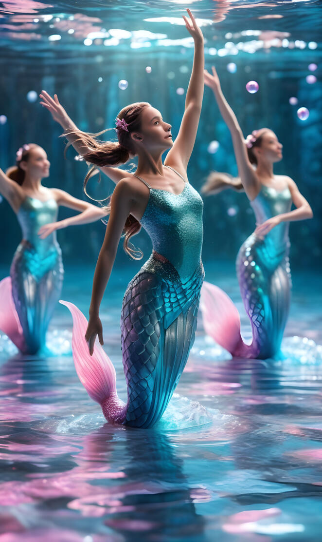 Shimmer performing Splash Dance