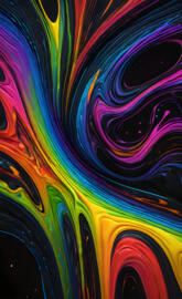 Trippy Color Wallpaper