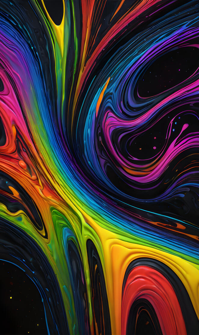 Trippy Color Wallpaper