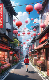 un petit fond d'écran pour les fans du Japon dans les Rues de Tokyo !!