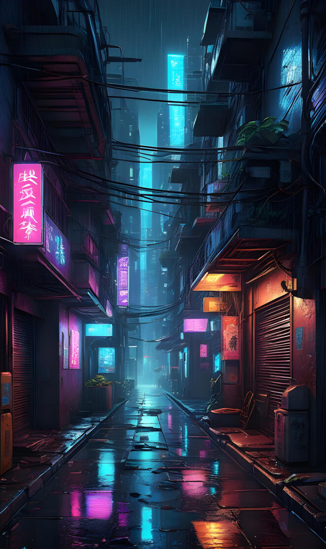 a street with buildings on both sides