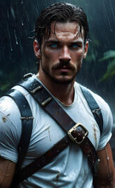 Isabella steampunk airship crew apocalyptic character