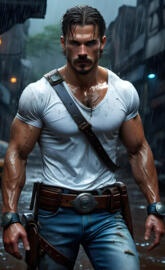 Isabella steampunk cowboy apocalyptic character