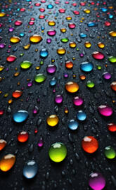 Rainbow drops