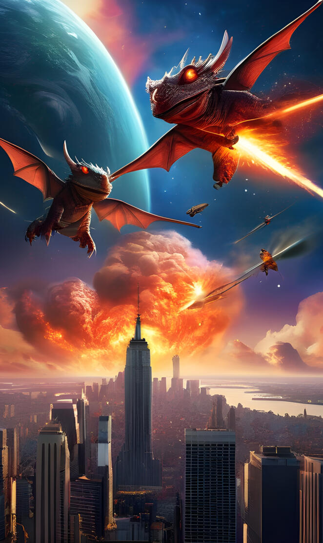 new York getting burned