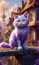 THIS IS WHAT HAPPENED WHEN I TYPED BLAZE THE CAT I HATE AI