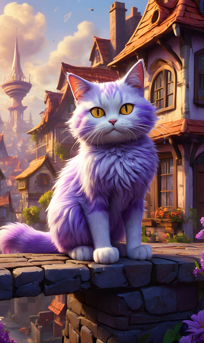 THIS IS WHAT HAPPENED WHEN I TYPED BLAZE THE CAT I HATE AI