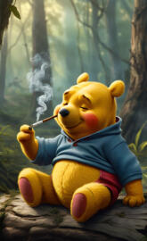 Winnie the pooh blazed
