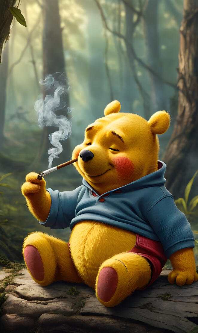 Winnie the pooh blazed