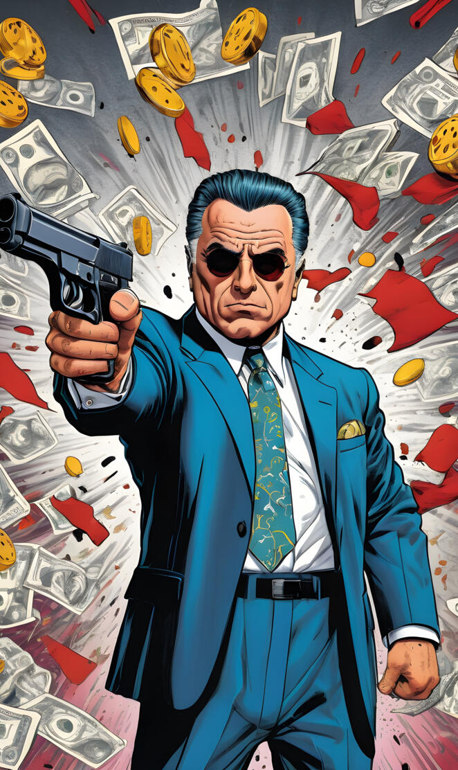 John Gotti in a blaze of Glory