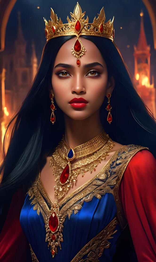 daughter of Jafar and evil queen