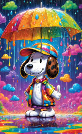 a couple of children wearing clothing