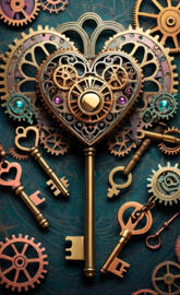 a clock with many different types of clocks on it