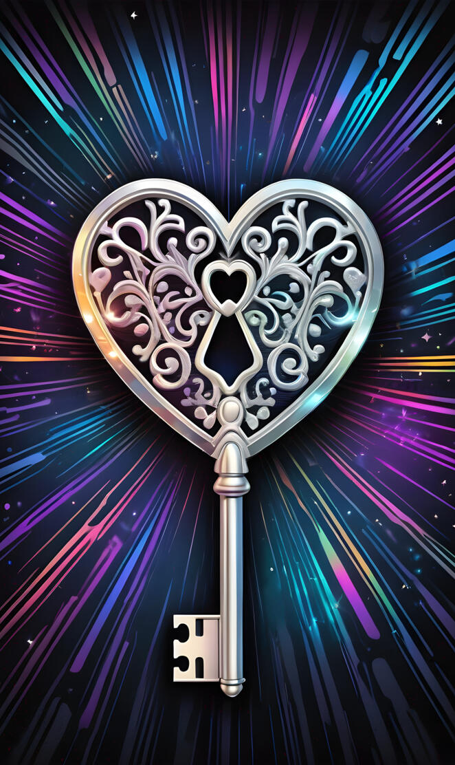 silver Starburst key