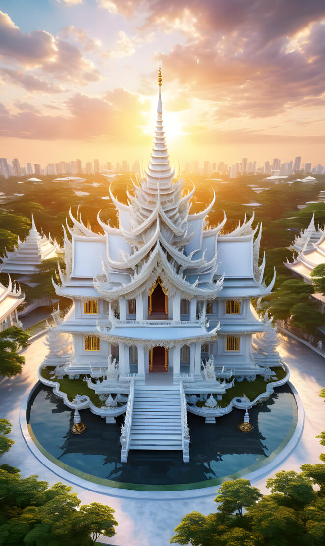 Wat Rong Kuhn, Thailand White Temple
