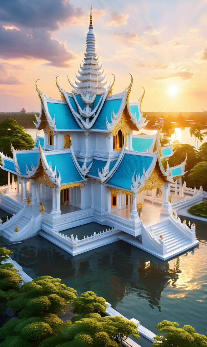 Wat Rong Kuhn, Thailand White Temple