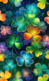color shamrocks