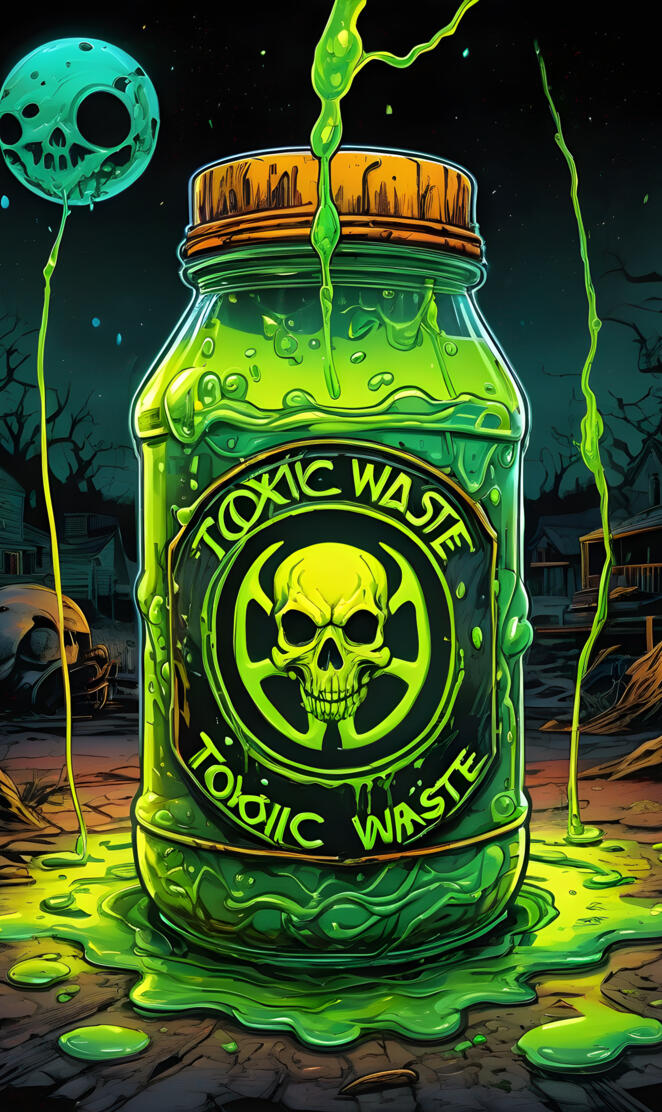 toxic waste