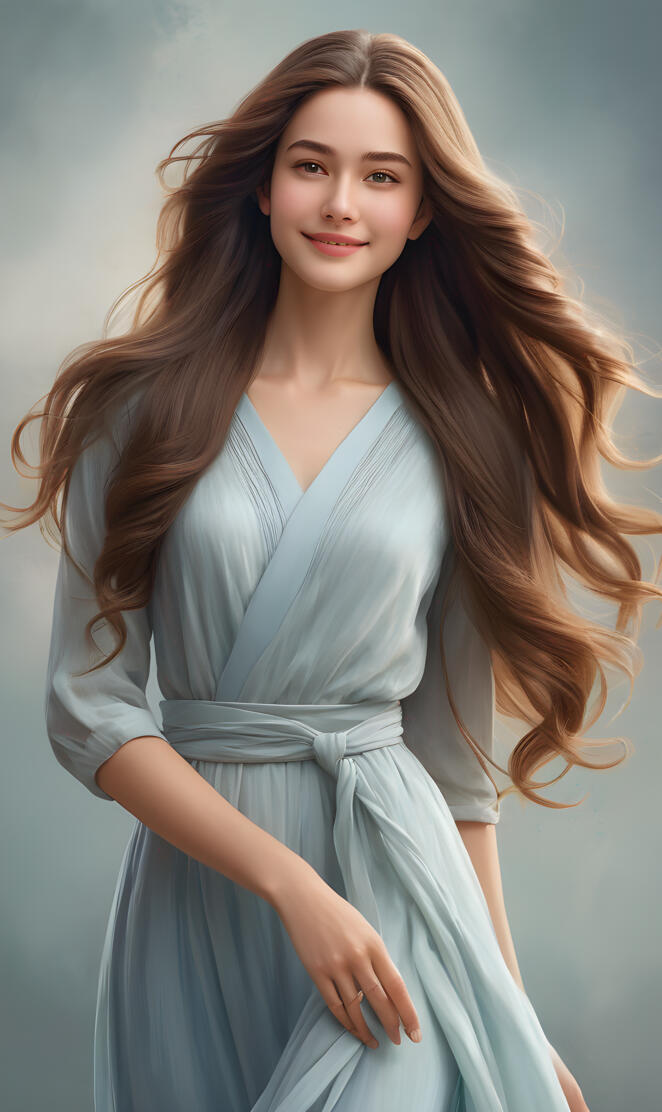 Emmanuelle Vera in a dress