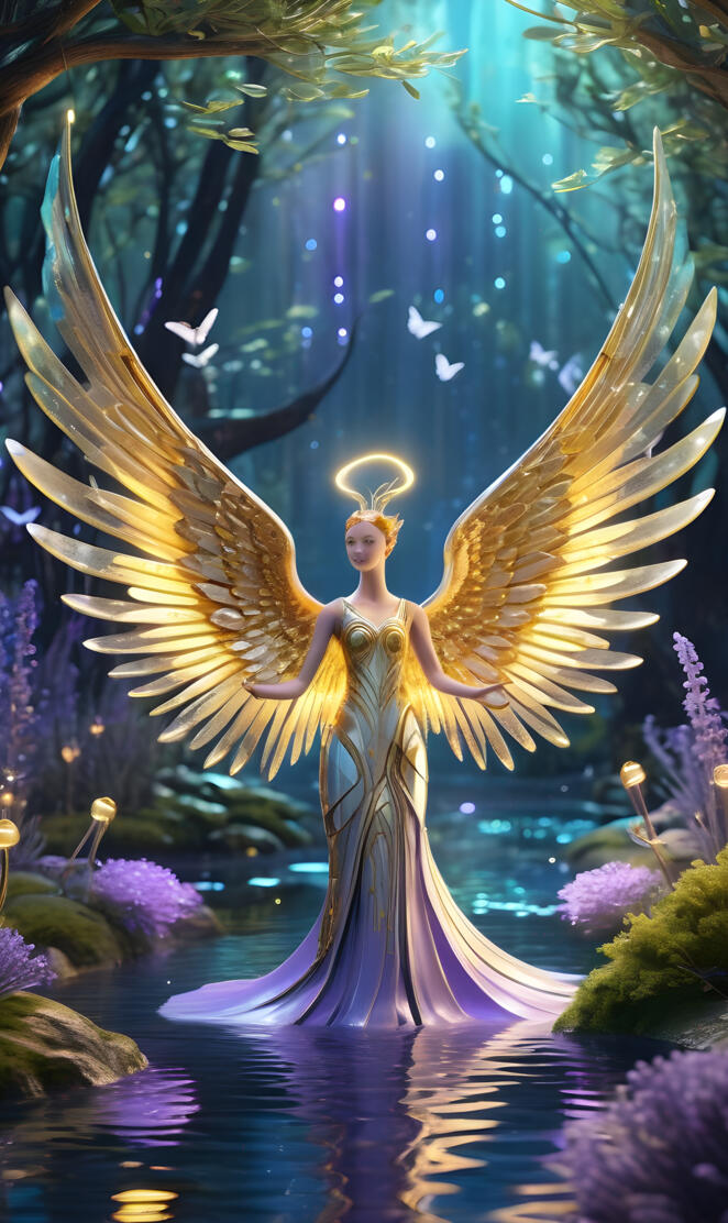 Azaelintria, Angel of Flowering Beauty