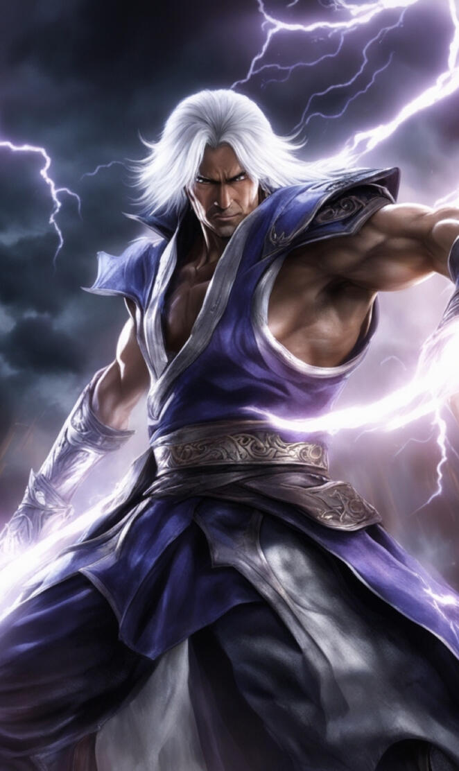 Master of the storm, controls the fury of lightning