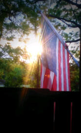 Patriotic Sunset