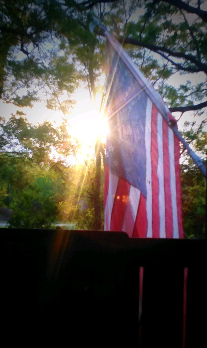 Patriotic Sunset