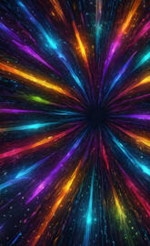 a colorful background with many lines of light