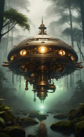 Steam Punk UFO