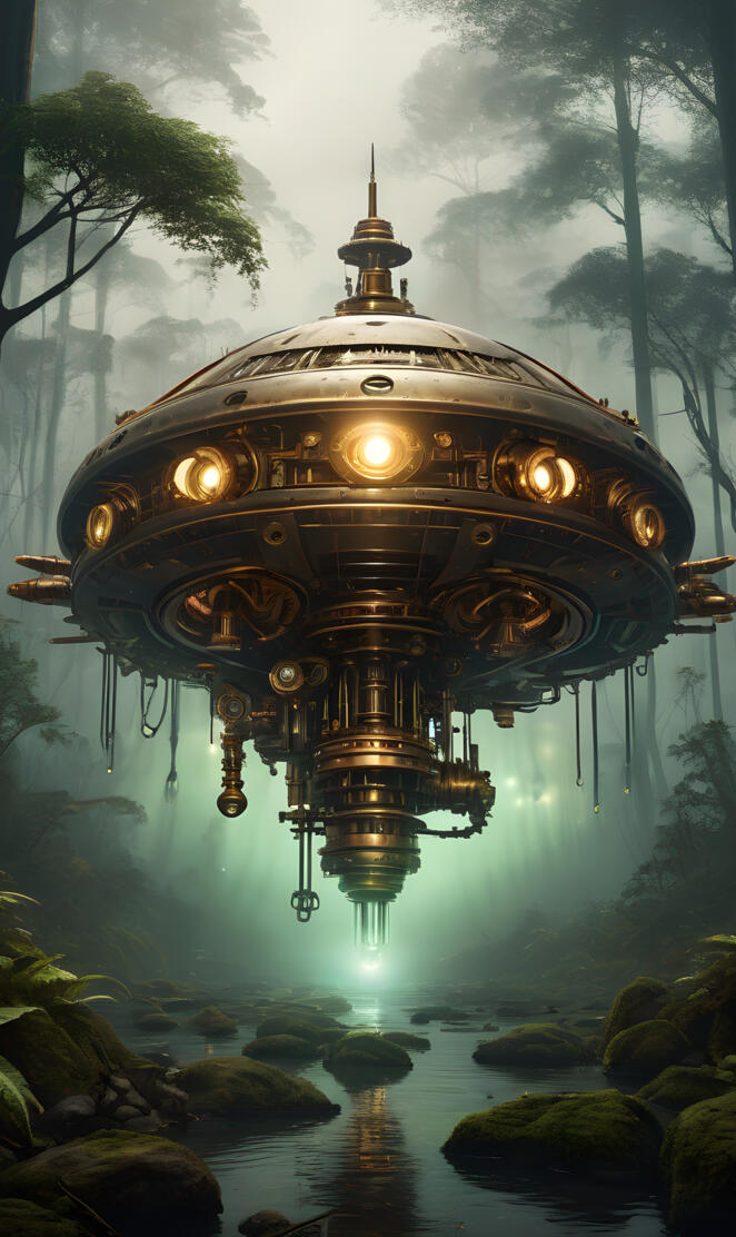 Steam Punk UFO