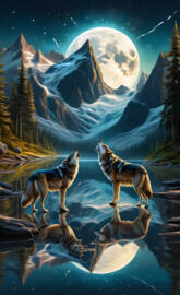 howling wolves