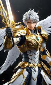 Twin Sword Avenging Angel