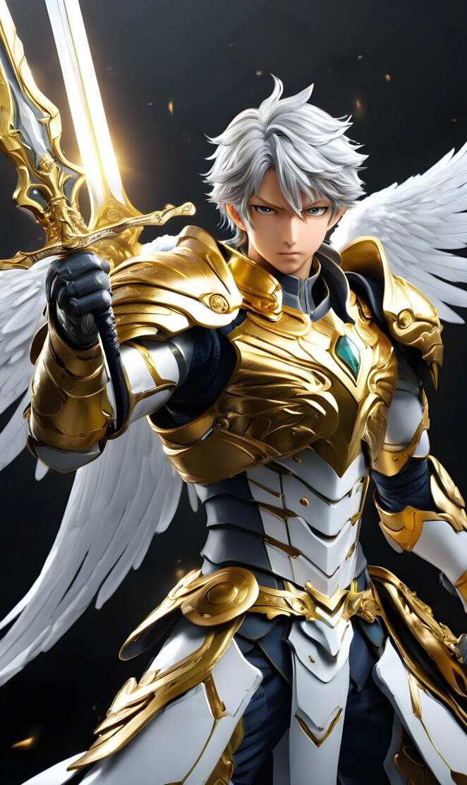 Twin Sword Avenging Angel